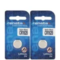 2x Renata CR1620 3V Lithium Knopfzellen Batterien Schweiz