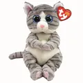 Ty Beanie Bellies / Babies Katze grau @ Mitzi @  reg. ca. 15 cm