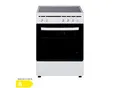 PKM Standherd Elektro EH 4-60 GK6 - Weiss; Standherd 60 cm, EEK: A ;4 Kochzonen, Grill, Umluft, Heißluft, 6 Backofenfunktionen