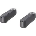 SW-Motech Spiegelverlängerung - Lenkerausleger. Schwarz. Tief Universal. M10., schwarz