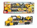 Dickie Baustelle Tieflader Go Real / Construction Mack / Volvo Heavy 203729012