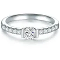 Trilani Ring aus Sterling Silber in Silber mit Zirkonia Ringe   Damen 