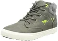 KangaROOS Unisex Kinder Kavu X Sneaker, Steel Grey Lime, 33 EU