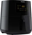 Philips Airfryer Compact 3000 Series, Heißluftfriteuse, 0.8 kg, Touchscreen, energieeffizient, Schwarz (HD9252/90)