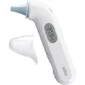 Braun ThermoScan 3 Infrarot Fieberthermometer Mit Fieberalarm, Vorgewärmte Meßspitze