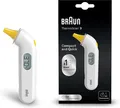 Braun ThermoScan 3 Ohrthermomete Akustische Fieberanzeige, Ohne Batterie/Aufsatz