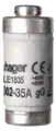 HAGER LE1835 - Sicherungseinsatz D02 E18 35A 400V gG mit Kennmelder