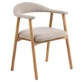 Addi Sessel Monza Beige: Eiche Basis