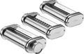Kitchenaid Küchenmaschine Zubehör 5KSMPRA Pastavorsatz 3 Teilig Edelsta. B Ware