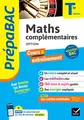 Prépabac - Maths complémentaires (option) Tle générale - Bac 2026: cours, méthodes & entraînement (programme de Terminale)
