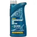 1L MANNOL KOMPRESSORÖL KOMPRESSOR ÖL ISO 46 VG VDL KOMPRESSORENÖL COMPRESSOR OIL