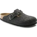 Birkenstock Schuhe Boston Anthracite Felt, 160373 - Beige/Grau - 37