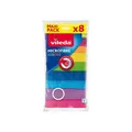 VILEDA Allzwecktuch Microfaser Colors 8er