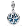 PANDORA 793599C01 im Dunkeln leuchtender Unendlichkeitsbaum doppelter Charm