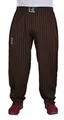 ESRA Herren Bodybuilding Hose Sporthose Fitnesshose Trainingshose Bodybuilderhose Jogginghose gestreift Herren Sport Hose mit Streifen SP01