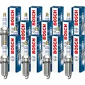 11x BOSCH Zündkerze Doppelplatin für BMW 3er E90 325i Subaru Impreza Schrägheck