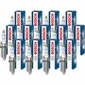 13x BOSCH Zündkerze Doppelplatin für BMW 3er E90 325i Subaru Impreza Schrägheck