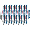 16x BOSCH Zündkerze Doppelplatin für BMW 3er E90 325i Subaru Impreza Schrägheck