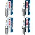4x BOSCH Zündkerze Doppelplatin für BMW 3er E90 325i Subaru Impreza Schrägheck