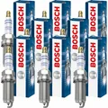 8x BOSCH Zündkerze Doppelplatin für BMW 3er E90 325i Subaru Impreza Schrägheck