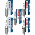 5x BOSCH Zündkerze Doppelplatin für BMW 3er E90 325i Subaru Impreza Schrägheck