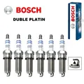 6x BOSCH DOUBLE PLATINUM Zündkerzen für BMW 3er E90/E91/E92/E93 X5 E70 FR7NPP332