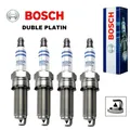 4x BOSCH PLATINUM Zündkerzen für BMW 1er E81/E82/E87/E88 X1 E84 X3 E83 FR7NPP332