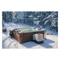 MSpa Whirlpool AMBER AERO PLUS 2026 XXL inkl. App, LED, 8 Hydromassagedüsen, 140 Luftdüsen