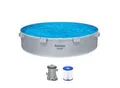 Bestway Stahlwandpool Stahlrahmenpool Tanx 305x61cm Pool mit Filterpumpe rund