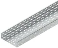 Niedax RS 60.100 Kabelrinne schwer, 60x100x3000 mm, t=1,5 mm, gelocht, Stahl, bandverzinkt, 3m