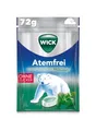 WICK Atemfrei Eukalyptus ohne Zucker – Wohltuendes Hustenbonbon mit Eukalyptusöl und Menthol für ein tiefes Atemerlebnis – 1er Pack (1 x 72 g)