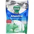 WICK Atemfrei Eukalyptus Bonbons o.Zucker Beutel 72 g PZN 12595300