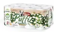Puffi 3-lagiges Toilettenpapier | 64 Rollen-Packung (4 x 16 Einzelpackungen) | 145 Blatt pro Rolle | Einzigartiges Softkammer-System | Recyclebare Verpackung | FSC®-zertifiziertes Papier