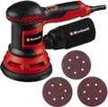 Einhell Exzenterschleifer TC-RS 425 E, 26000 U/min, (Set, 5 tlg), zum Abschleifen gerader und ungerader Flächen