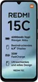 Xiaomi Smartphone Redmi 15C schwarz 128GB Dual SIM LTE 120Hz 6,9 Zoll B Ware