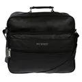 Bag Street Herrentasche Arbeitstasche Flugbegleiter Tasche Schwarz Messenger