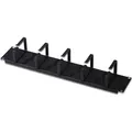 Digitus Rangierpanel/Kabelfuehrungsbuegel 48,3cm 19Zoll 2HE 5x Kabelfuehrungsbuegel 40x60mm schwarz RAL9005 (DN-19 ORG-2U-SW)