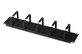 DN-19 ORG-2U-SW DIGITUS Kabelrangierpanel mit Kabelführungsbügeln für 483 mm ~D~