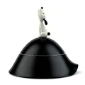 Alessi "LULÁ" Hundenapf, schwarz