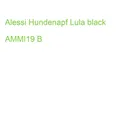 Alessi Hundenapf Lula black AMMI19 B (8003299958412)