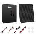 VEVOR 12V Monokristallines Solarpanel-Kit 20W Batterieladegerät mit Controller