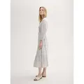 TOM TAILOR Sommerkleid Gemustertes Maxikleid mit LENZINGTM ECOVEROTM Gemustertes Maxikleid mit LENZINGTM ECOVEROTM beige 34