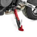 Motorrad Seitenständer Universal Höhenverstellbar Alu rot gebraucht