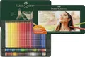 Faber-Castell 210061 - Polychromos Künstlerfarbstifte, 102 Farbstifte im Metalletui, Buntstifte Set für Erwachsene