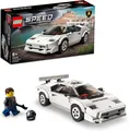 LEGO 76908 Speed Champions Lamborghini Countach Bausatz für Modellauto, Spielzeu