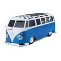 Maisto Tech R/C VW Bus Samba: Ferngesteuertes Auto im Maßstab 1:24, 2,4 GHz, mit Pistolengriff-Steuerung, ab 5 Jahren, 20 cm, blau-weiß (581529)
