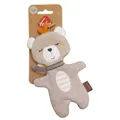 Fehn Knister Teddybär fehnNATUR - Activity Baby Raschel Spielzeug aus Baumwolle