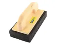 Schleifstein mit Holzgriff 200 x 100 x 35 mm Betonschleifer, Estrichschleifer