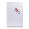 Magnetische Tafel für die Notizen + 3 Magnete, weiß, 60x40 cm, ZELLER