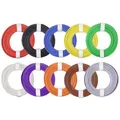 Donau Elektronik 150-MIX Litze 1 x 0.50 mm² Bunt, 10-farbig 1 Set